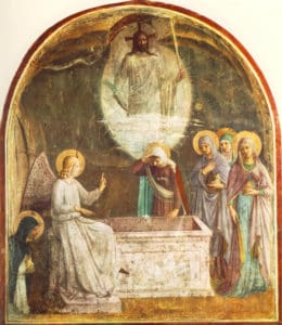 painting by the late medieval Florentine Dominican, Fra Angelico, the Angelic Friar