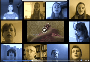 virtual singing by St James Choir Louth