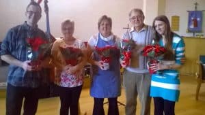 volunteers at Trinity Louth